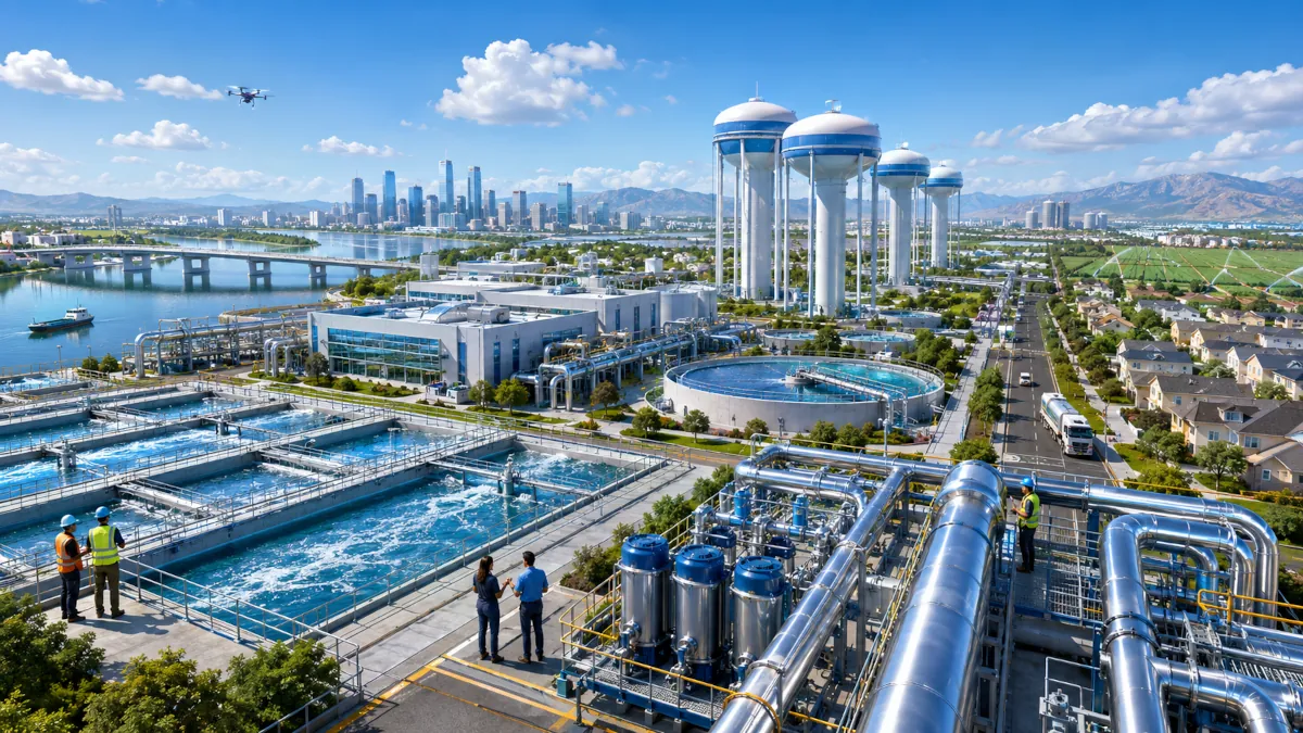 Featured image for article: The U.S. water system was already broken. AI just made it visible.